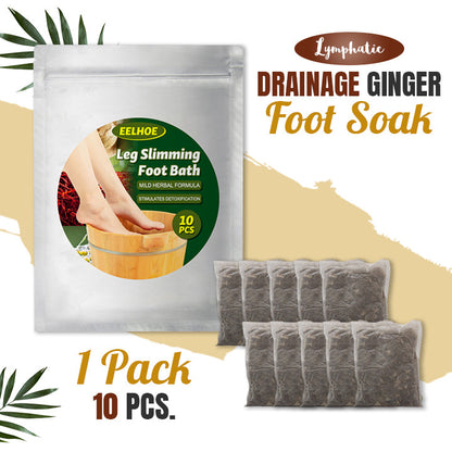 Lymphatic Drainage Ginger Foot Soak