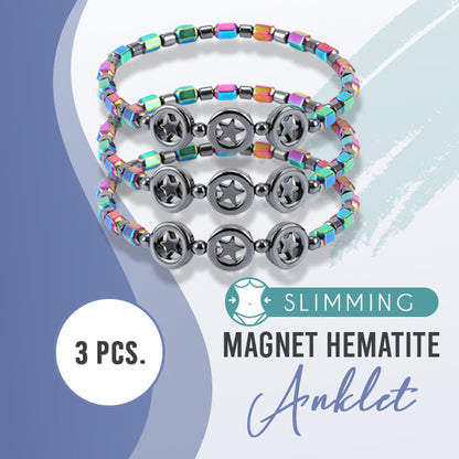 Slimming Magnet Hematite Anklet