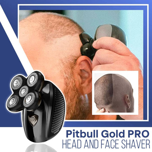 🔥60% off Limited ONLY Today🔥 Pitbull Gold PRO Head and Face Shaver